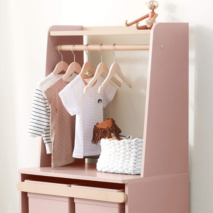 Cherry and Almond Tidy Toy Cabinet Shelf