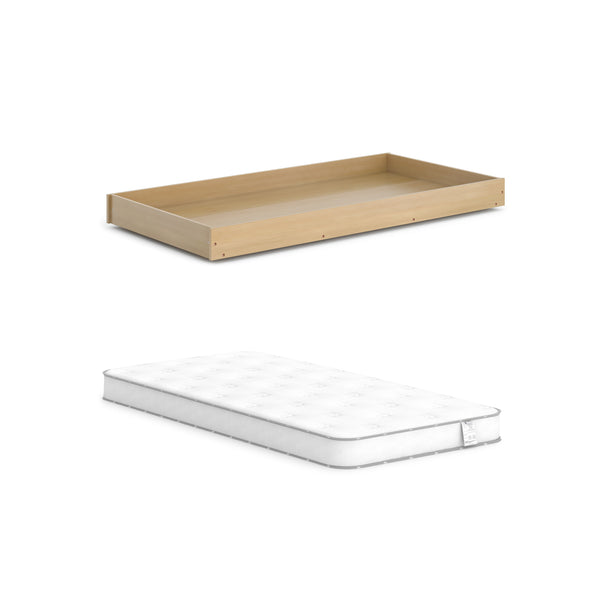 Neat Trundle Bed with Mattress Bundle