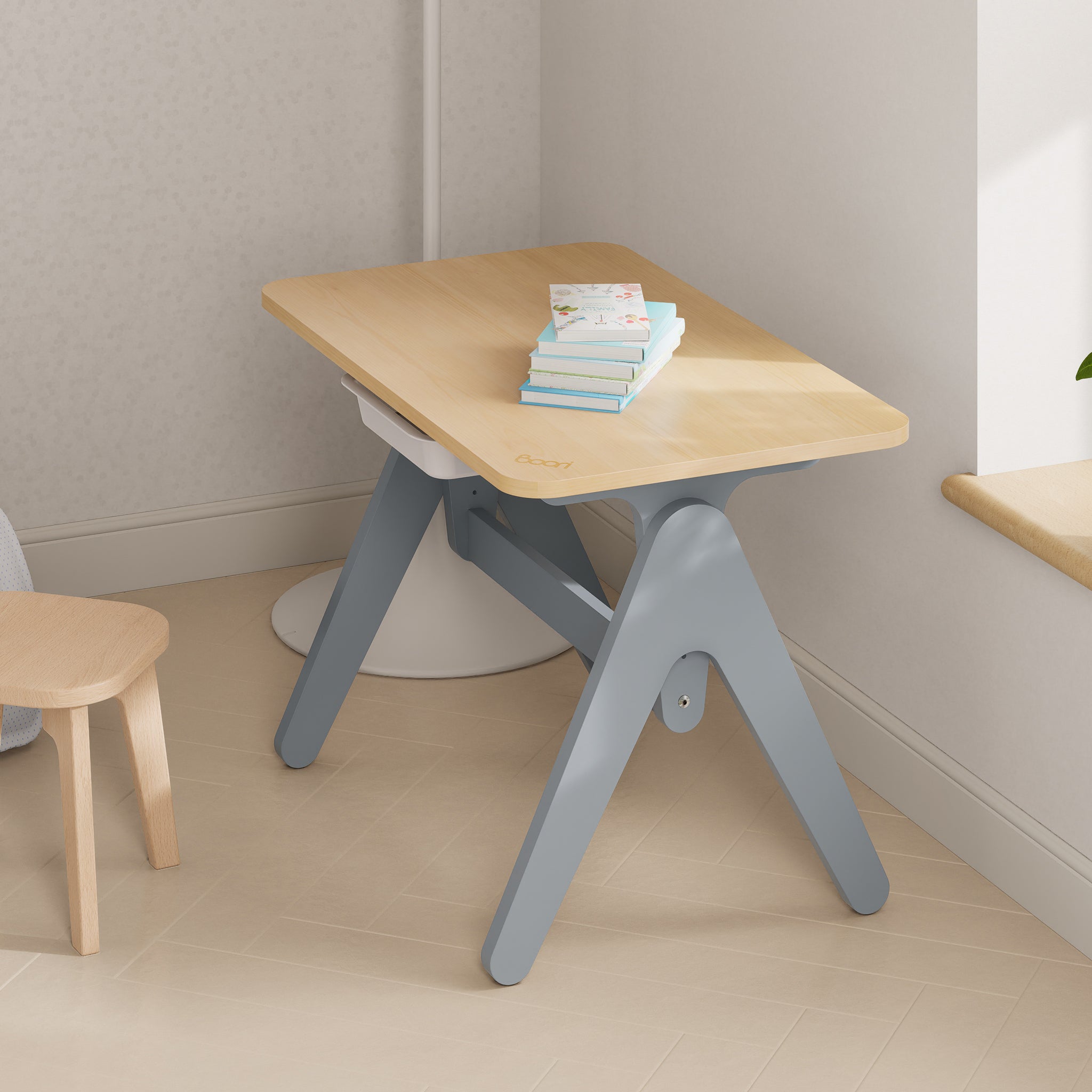 Tidy Learning Table and 2 Chairs Bundle | Boori UK