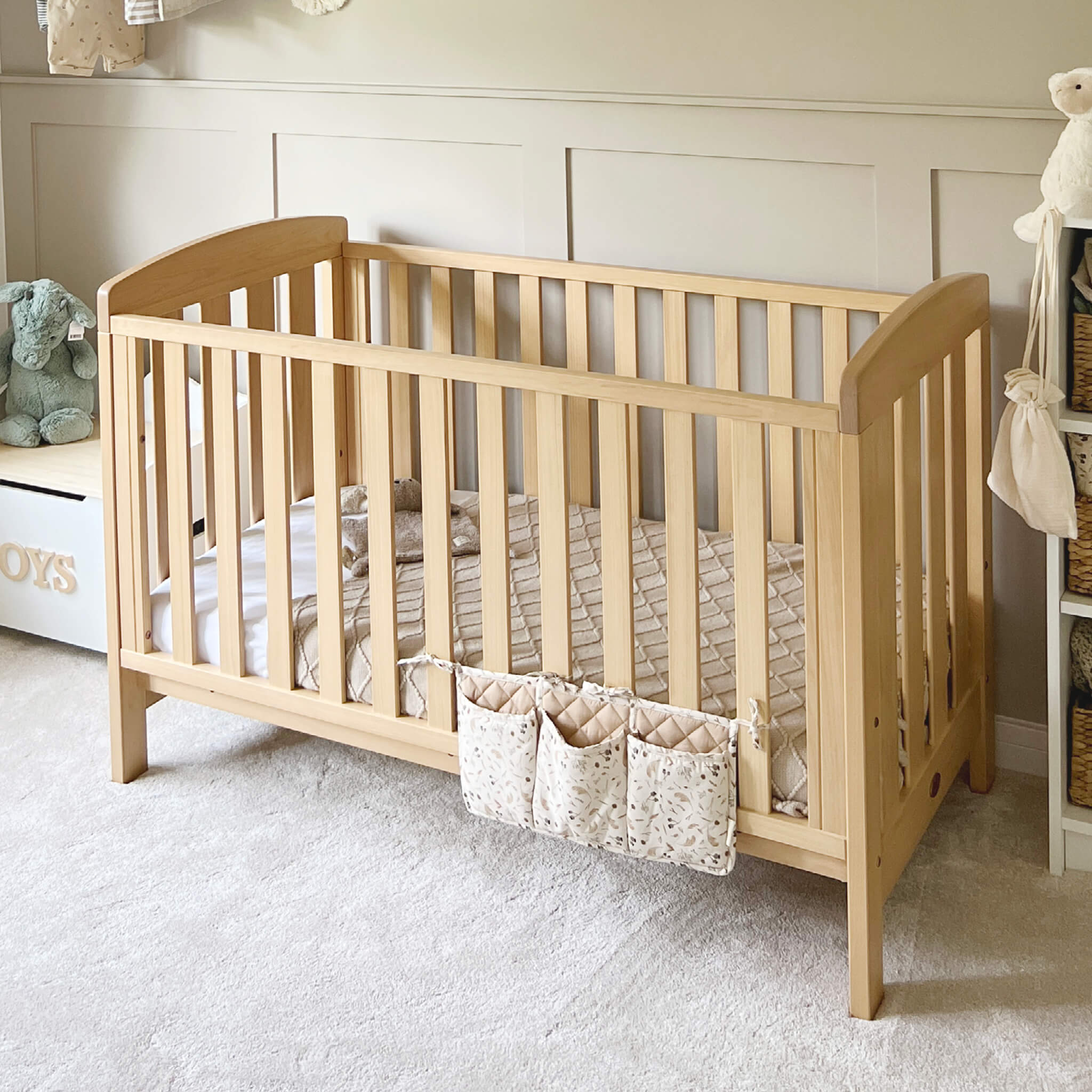 Alice Cot Bed Solid Wood Toddler Bed Boori UK alice-cot-bed-solid-wood-toddler-bed-boori-uk