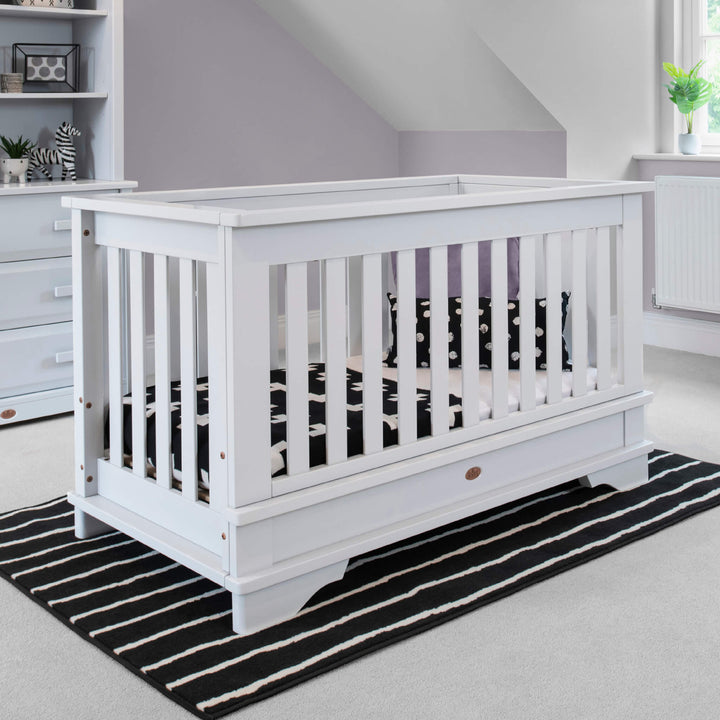 White Colored Eton Convertible Plus Cot Bed