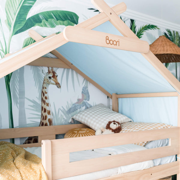Forest Teepee Loft Bed Tent Canopy Zoom in picture