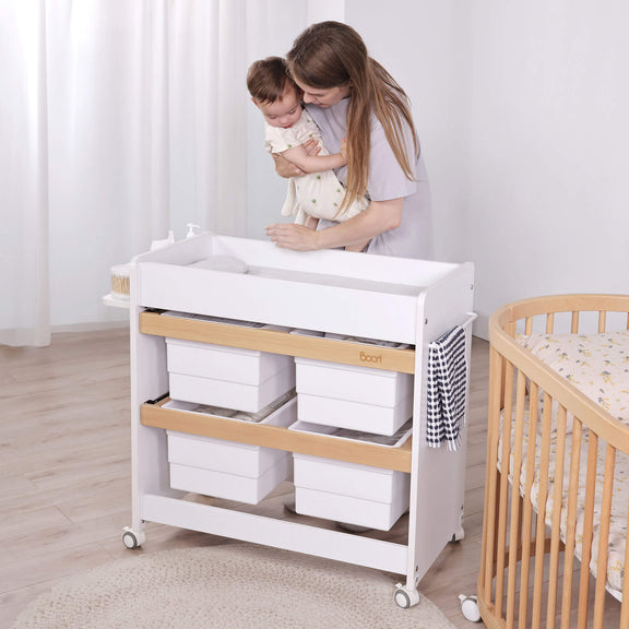 Natty Storage Changer Baby Changing Table Boori UK