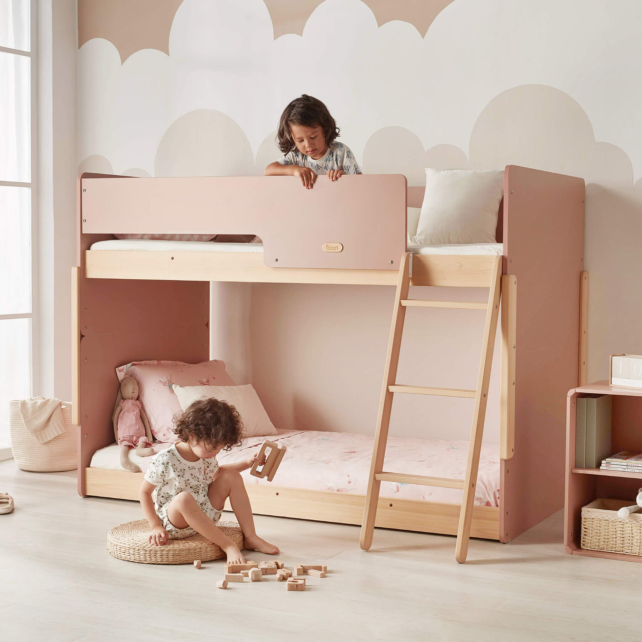 Neat Single Bunk Bed - Safe Kids Bunk Bed | Boori UK