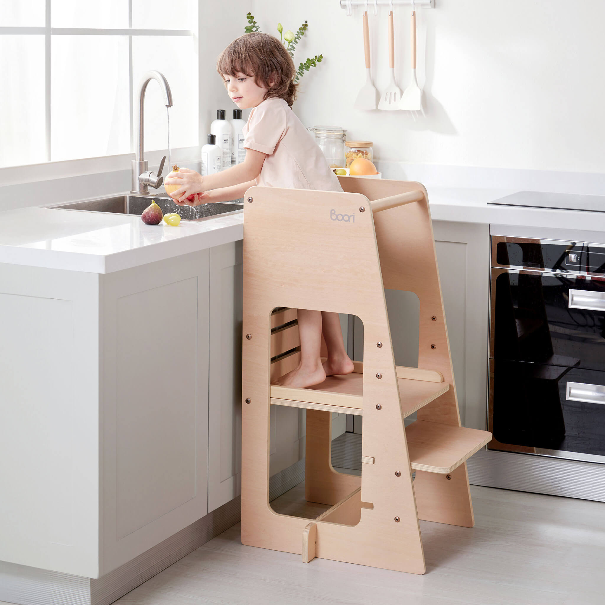 Tidy Learning Tower for Kids | Boori UK