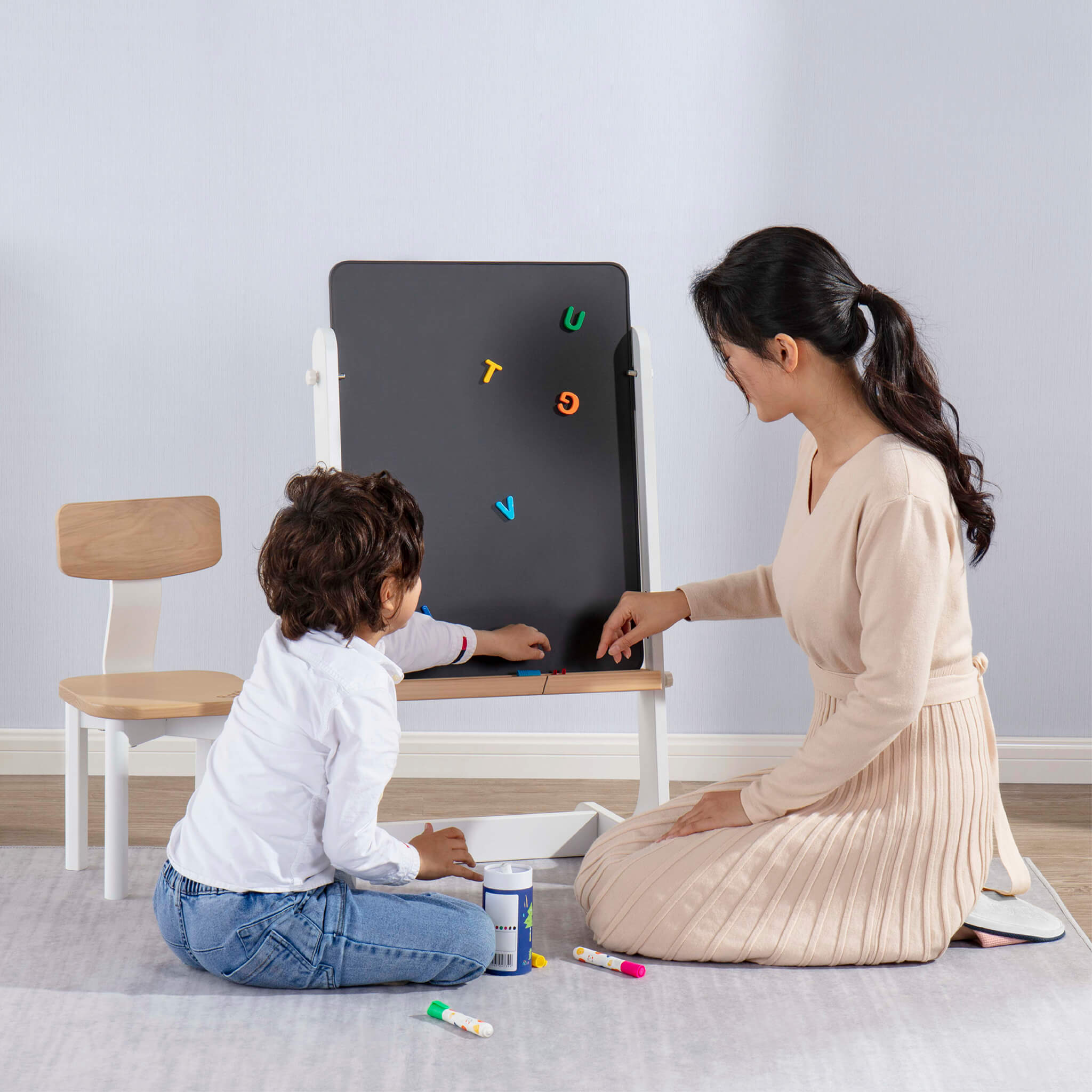 Draw Tidy Tidy Magnetic Drawing Board for Kids – Boori UK
