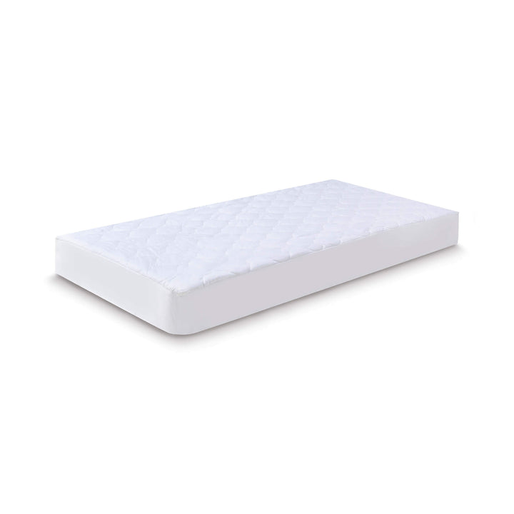 White Cot Fitted Mattress Protector