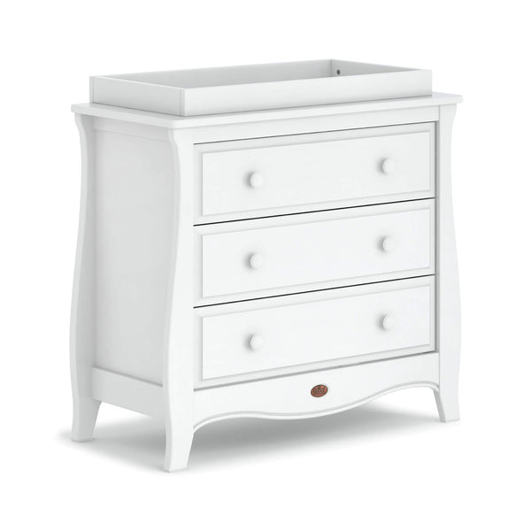 Sleigh 3 Drawer Chest with Changing Tray Bundle