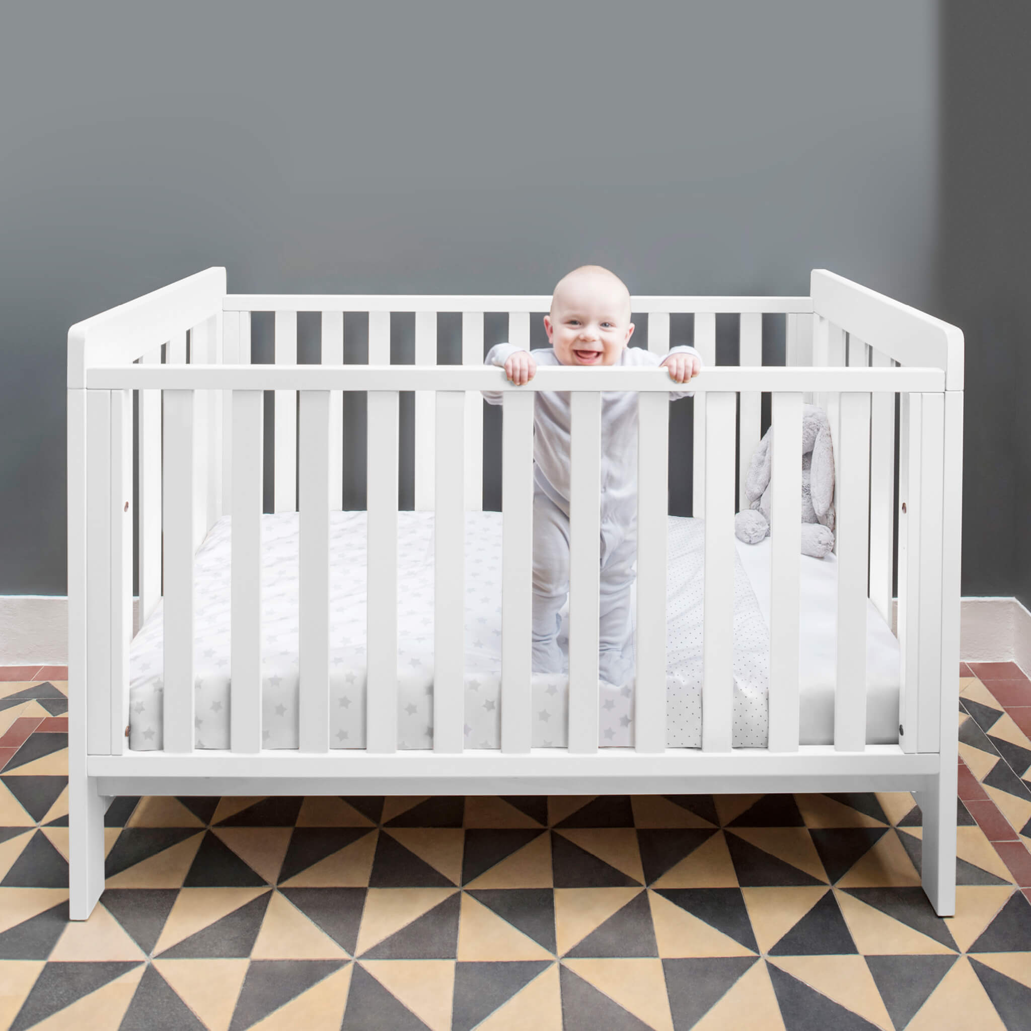 Boori cot cheap drop side