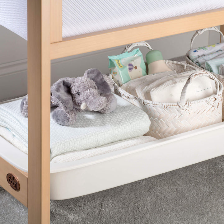 Tidy Bassinet with baby essentials