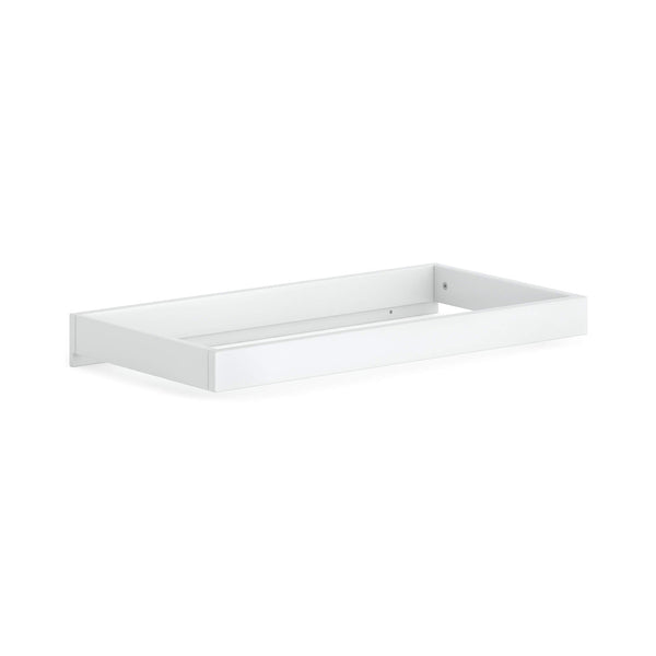 white changing tray