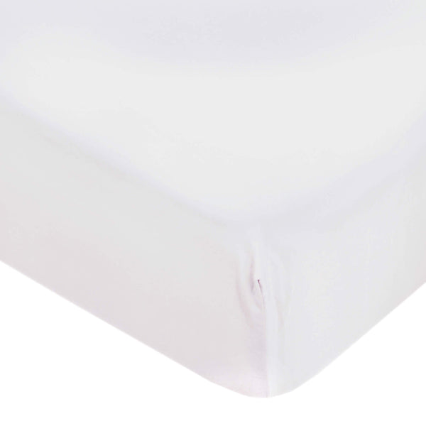 corner of cot bed fitted sheet