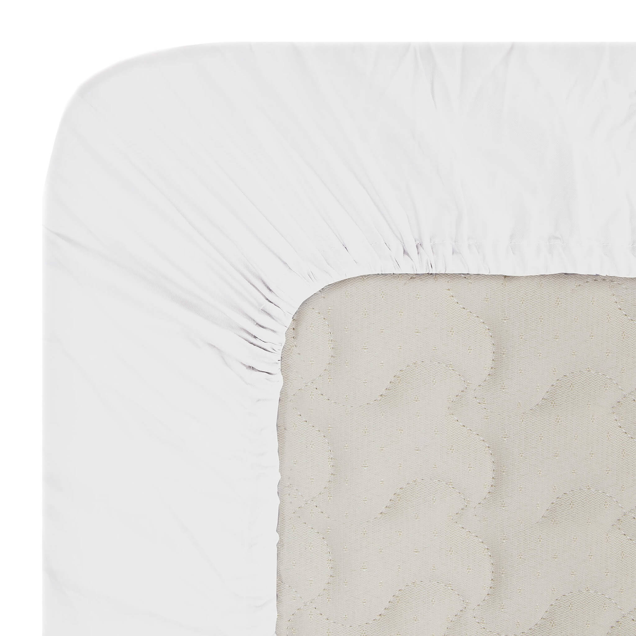 Cot Fitted Sheet 119 x 65cm 100 Cotton Boori UK